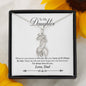 Lurve™ To Daughter - I Pray You'll Always Be Safe Giraffe Necklace