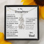 Lurve™ Daughter - Strength To Face Challenges Giraffe Necklace