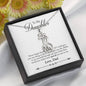 Lurve™ To Daughter - I Love You Giraffe Necklace