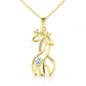 Lurve™ To Daughter - I Love You Giraffe Necklace