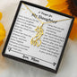 Lurve™ Daughter - Prayer for My Daughter Giraffe Necklace