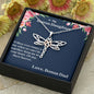 Lurve™ Bonus Daughter - Stay There Forever Dragonfly Necklace