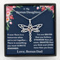 Lurve™ Bonus Daughter - Always Remember Dragonfly Necklace