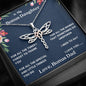 Lurve™ Bonus Daughter - I Need to Say Dragonfly Necklace