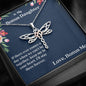 Lurve™ Bonus Daughter - Stay There Forever Dragonfly Necklace