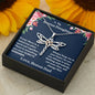 Lurve™ Bonus Daughter - Always in Mine Dragonfly Necklace