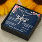 Lurve™ Bonus Daughter - I Need to Say Dragonfly Necklace
