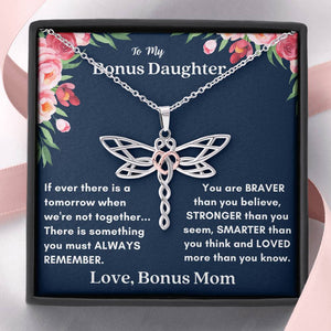 Lurve™ Bonus Daughter - Always Remember Dragonfly Necklace