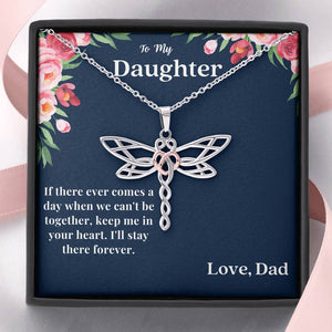 Lurve™ Daughter - Stay There Forever Dragonfly Necklace