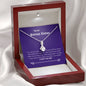 Bonus Sister - Rock, Piece, Holds Together Alluring Beauty Necklace Mahogany