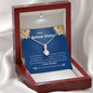 Bonus Sister - Been Friends, Long Alluring Beauty Necklace Mahogany
