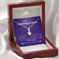 Unbiological Sister - Rock, Piece, Holds Together Alluring Beauty Necklace Mahogany