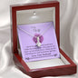 Lurve™ Wife - Smile, Laugh, Capture, Butterflies Alluring Beauty Necklace