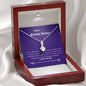 Bonus Sister - Been Friends, Long Alluring Beauty Necklace Mahogany