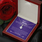 Bestie - Everything, Amazing, Wnderful Alluring Beauty Necklace Mahogany