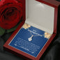Unbiological Sister - Precious Friendship Alluring Beauty Necklace Mahogany