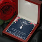 Lurve™ Wife - I Got Lucky Alluring Beauty Necklace Mahogany