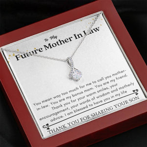 Future Mother In Law - My Bonus Mom Alluring Beauty Necklace