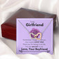 Lurve™ Girlfriend - I Love You, Special Interlocking Hearts Necklace