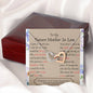 Lurve™ Future Mother In Law - Stole My Heart, Your Daughter Interlocking Hearts Necklace