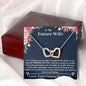 Lurve™ Wife - Through My Eyes Interlocking Hearts Necklace
