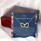 Future Mother In Law - Stole My Heart Interlocking Hearts Necklace