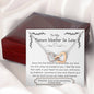 Lurve™ Future Mother In Law - First Breath, Cherish Your Son Interlocking Hearts Necklace