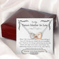 Lurve™ Future Mother In Law - Incredible Man, Lucky To Have You Interlocking Hearts Necklace