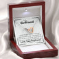 Lurve™ Girlfriend - Smile, Laugh, Capture, Butterflies Interlocking Hearts Necklace