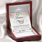 Lurve™ Daughter - Love You No Matter What You Do Interlocking Hearts Necklace