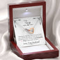 Lurve™ Wife - Most Beautiful Thing Interlocking Hearts Necklace Mahogany