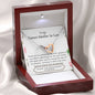 Lurve™ Future Mother In Law - Entrusting, Welcome, My Dream Man Interlocking Hearts Necklace