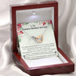 Future Mother In Law - My Bonus Mom Interlocking Hearts Necklace