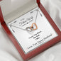 Lurve™ Future Wife - I Love You More Interlocking Hearts Necklace