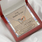 Lurve™ Mother In Law - Mother Daughter, Whole Heart Interlocking Hearts Necklace