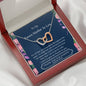 Future Mother In Law - Mean The World Interlocking Hearts Necklace