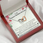 Future Mother In Law - My Bonus Mom Interlocking Hearts Necklace
