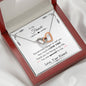 Lurve™ Fiancee - I Love You, Special Interlocking Hearts Necklace