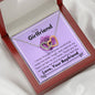 Lurve™ Girlfriend - Smile, Laugh, Capture, Butterflies Interlocking Hearts Necklace