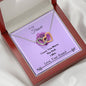 Lurve™ Fiancee - I Love You More Interlocking Hearts Necklace