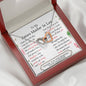 Lurve™ Future Mother In Law - Stole My Heart, Your Daughter Interlocking Hearts Necklace