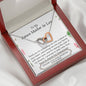 Lurve™ Future Mother In Law - Entrusting, Welcome, My Dream Man Interlocking Hearts Necklace