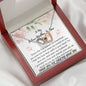 Future Mother In Law - First Breath Interlocking Hearts Necklace