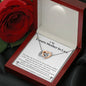Future Mother In Law - My Bonus Mom Interlocking Hearts Necklace