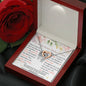 Future Mother In Law - Stole My Heart Interlocking Hearts Necklace