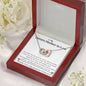 Future Mother In Law - My Bonus Mom Interlocking Hearts Necklace