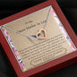 Future Mother In Law - First Breath Interlocking Hearts Necklace