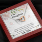 Lurve™ Daughter - Belive in You Interlocking Hearts Necklace