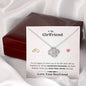 Lurve™ Girlfriend - Wonderful Moments, More Than Words Love Knot Necklace