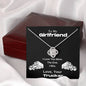 Lurve™ Girlfriend - Love You More, Trucker Love Knot Necklace